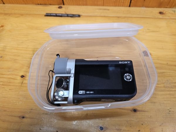 ★☆１円スタート！動作確認済み！SONY　HDR-MV1 中古品！箱無し　本体のみ☆★_画像6