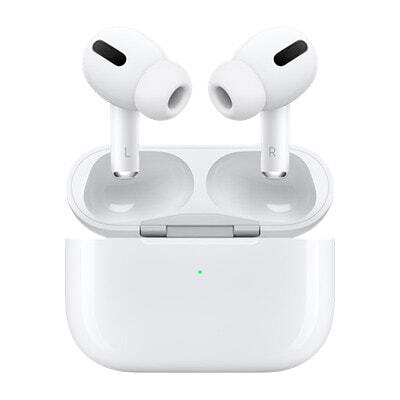 超美品 アップル純正 イヤホン3個 Apple AirPods Pro MWP22J/A イヤホン ホワイト イヤホン エアーポッズ プロ Qi充電対応 付属品新品の画像1