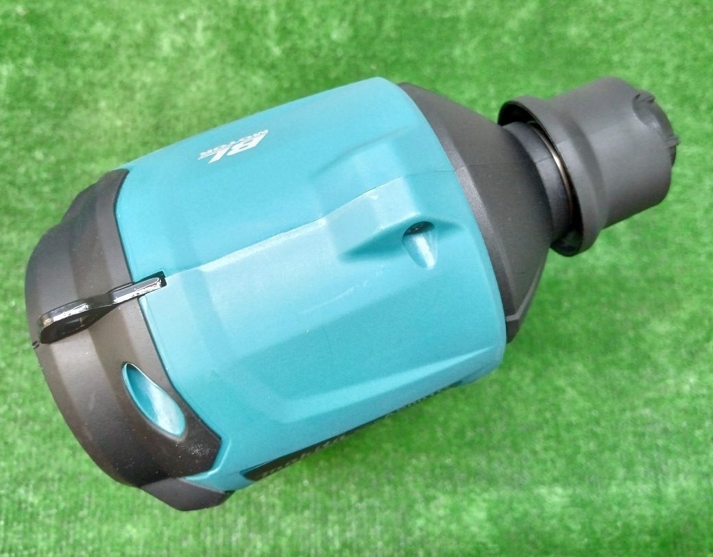 未使用 makita マキタ 40Vmax 充電式エアダスタ 2.5Ah バッテリ 充電器 ケース 各種アタッチメント 付 AS001GRD ①_画像3