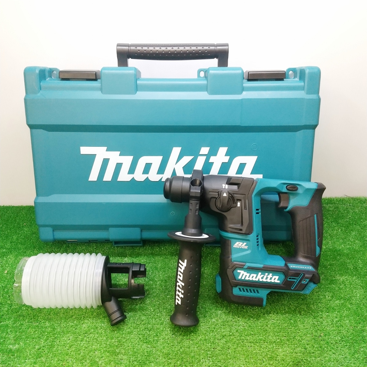 中古 美品 makita マキタ 10.8V 16mm 充電式 ハンマドリル 本体 ケース付 HR166DZK_画像1