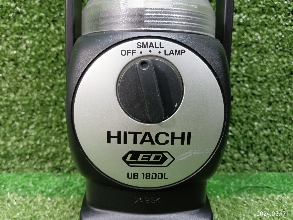 中古 HITACHI 日立工機 18/14.4V コードレスランタン UB18DDL_画像2