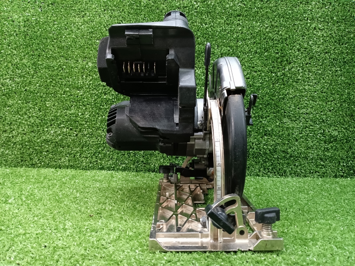 中古 HITACHI 日立工機 36V マルチボルト 165mm コードレス丸のこ 本体のみ チップソー 付 C3606DA(NN) ②_画像5