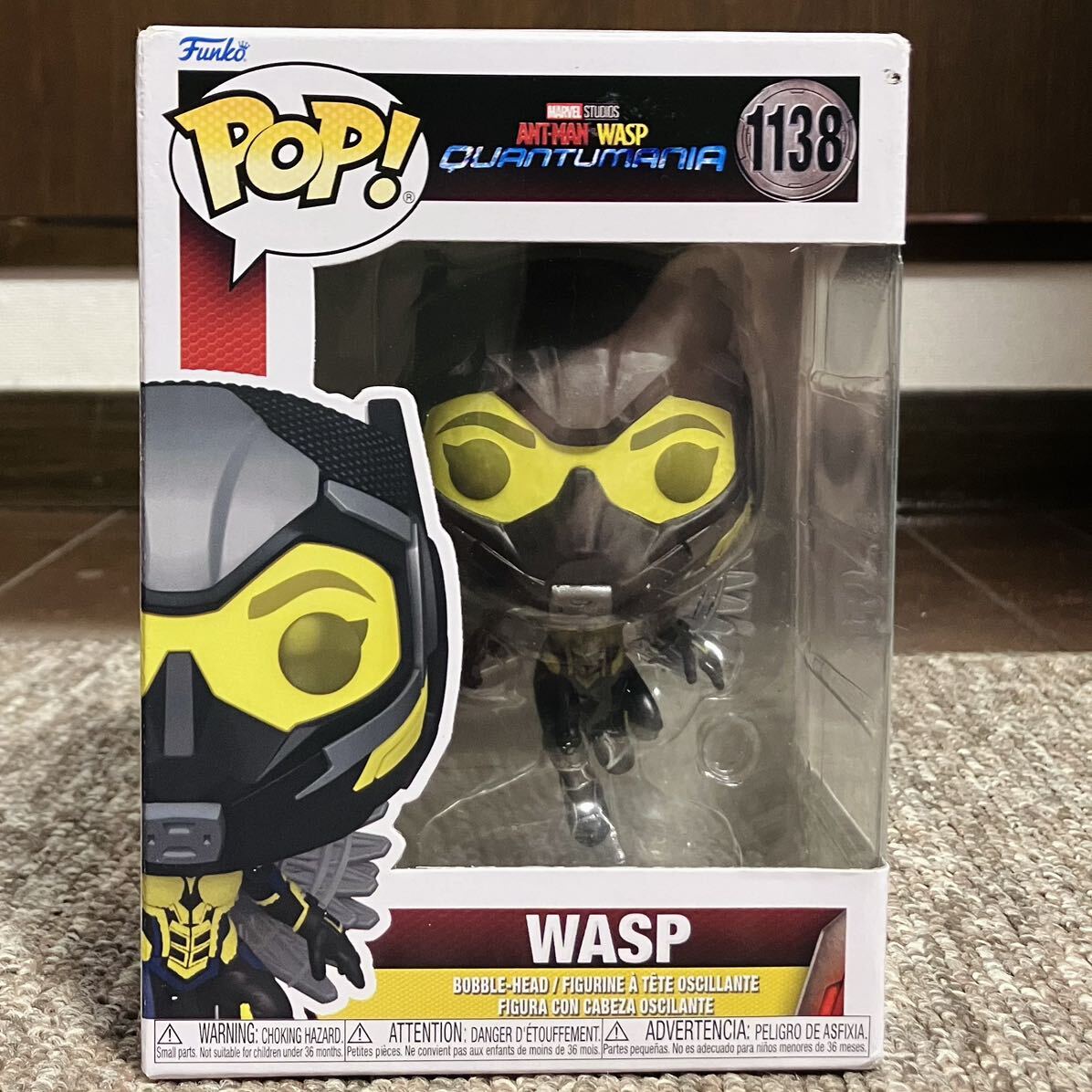 FUNKO POP アントマン ワスプ クアントゥマニア ファンコポップ フィギュア wasp antman quantumania kang marvel マーベル_画像1