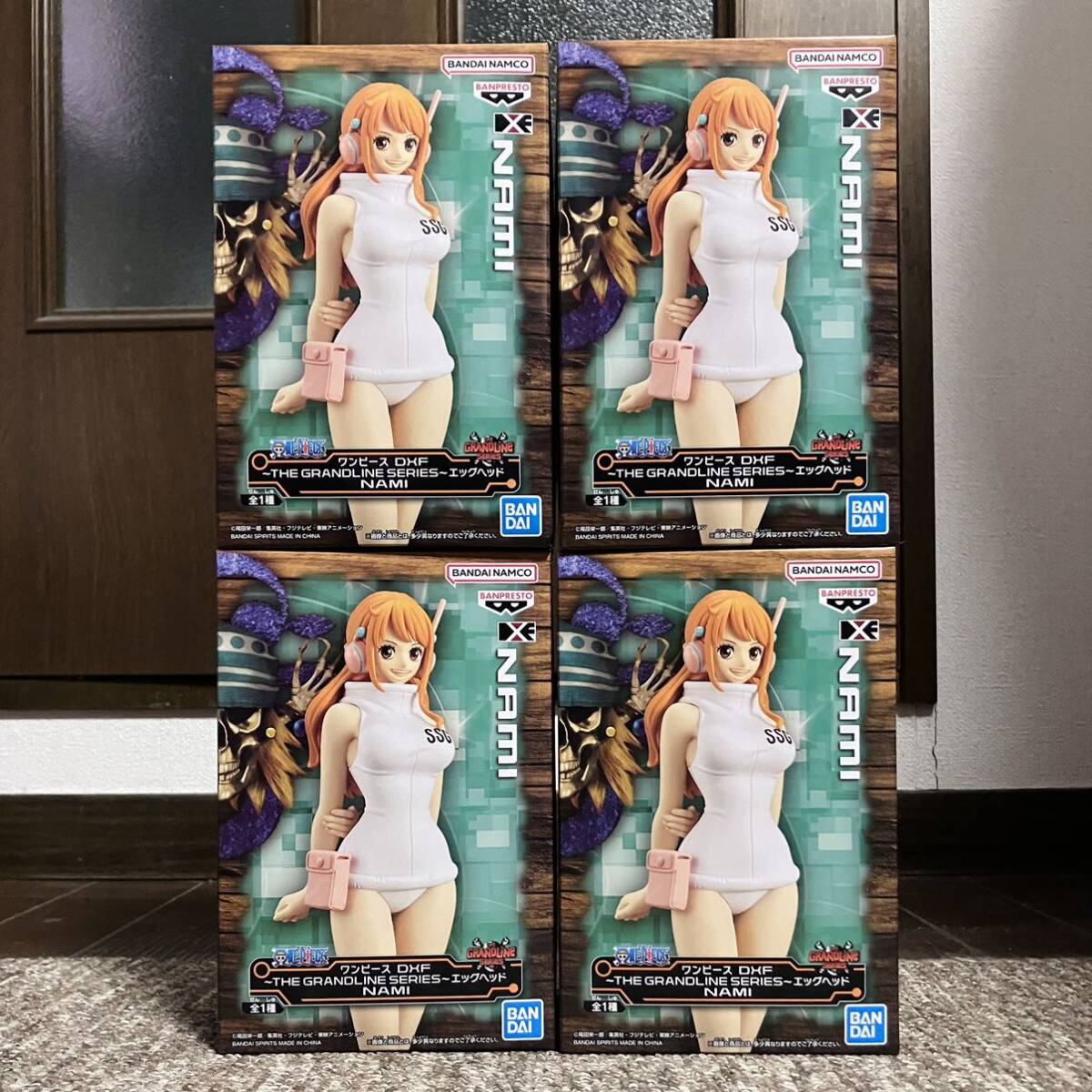 ナミ　4個セット　ワンピース　DXF　THE GRANDLINE SERIES　エッグヘッド　NAMI onepiece まとめ_画像1