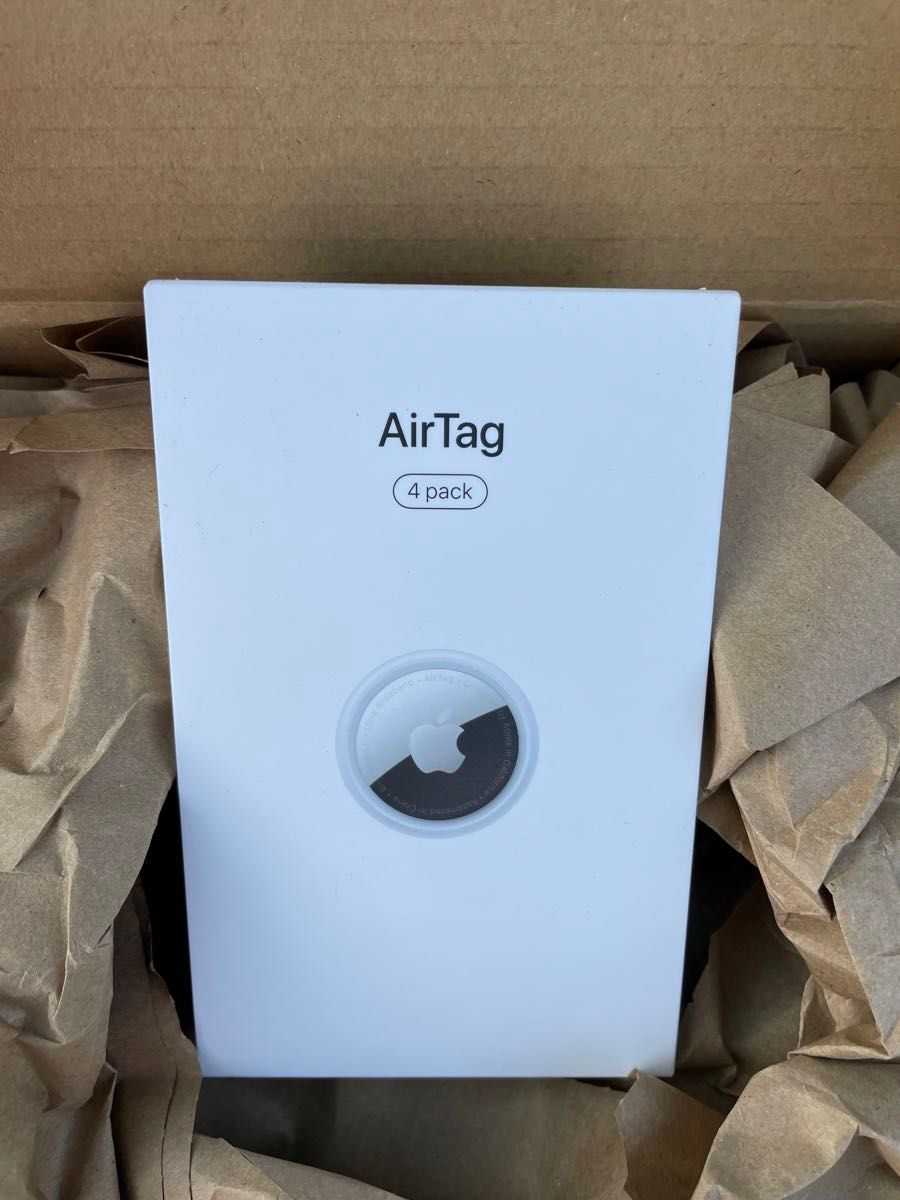 Apple  AirTag 4個入り　未開封　 アップル