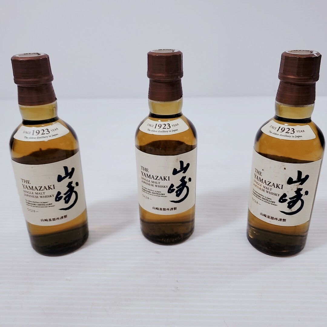  Suntory Yamazaki Suntory single malt whisky 1923 180ml 3 piece set not yet . plug 