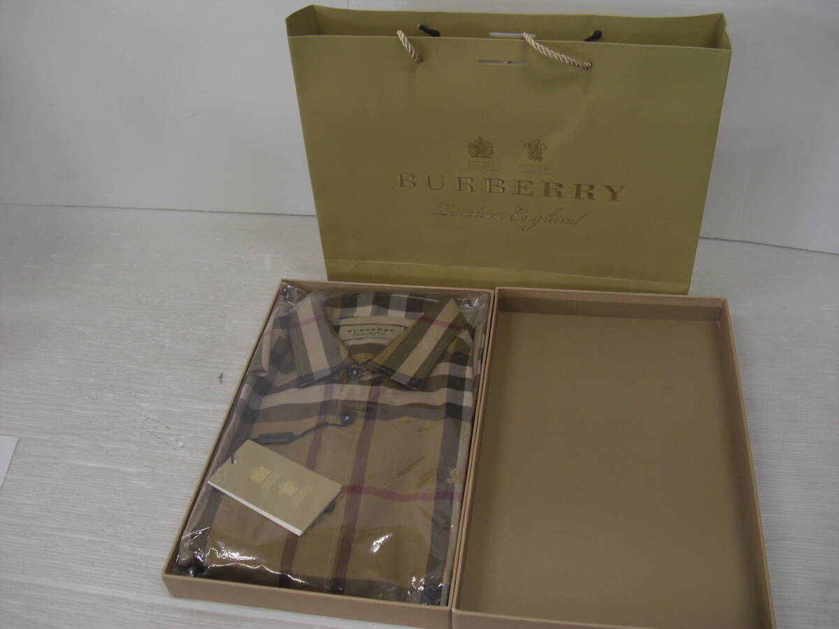 ◆◇BURBERRY　バーバリー　ワイシャツ　カッターシャツ　メンズ　Lサイズ　チェック :古KY0001-169ネ◇◆_画像8