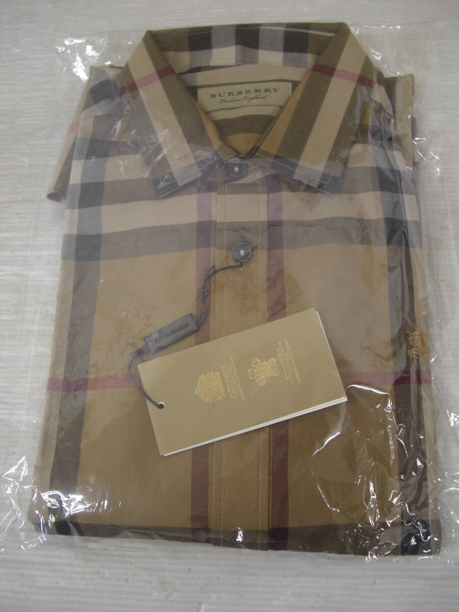 ◆◇BURBERRY　バーバリー　ワイシャツ　カッターシャツ　メンズ　Lサイズ　チェック :古KY0001-169ネ◇◆_画像2