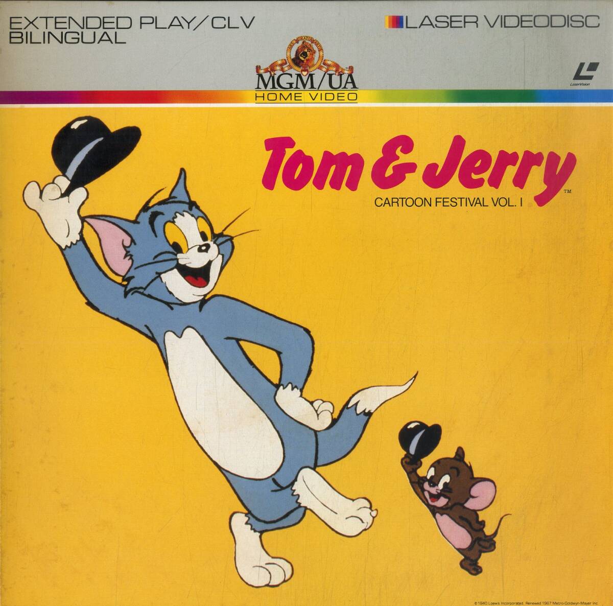 B00182950/[ anime ]LD/[ Tom . Jerry Vol.1]
