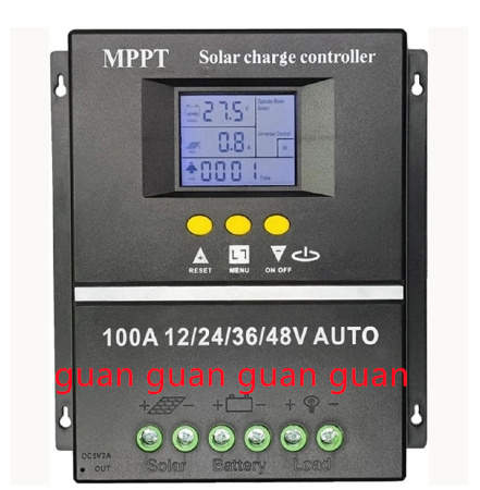 自動的に管理ソーラーチャージコントローラー、効率良いソーラーチャージコントローラー、 MPPT 100A/80A/60A ソーラー充電コントローラ_画像1