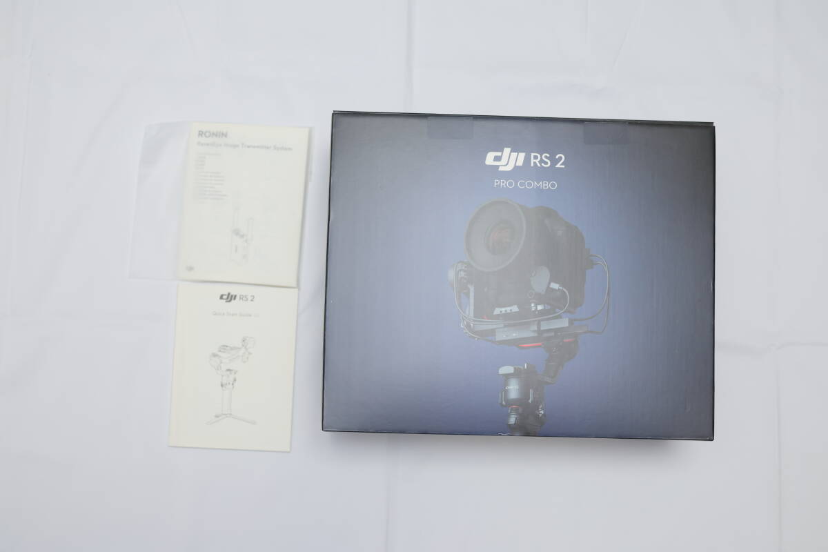 DJI RS2 PRO COMBO カメラ用 ジンバル スタビライザー 元箱 専用ケース付_画像5