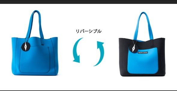 【未使用】シンプル、軽量、容量たっぷり！「NAOTO SATOH」のバッグマリントート