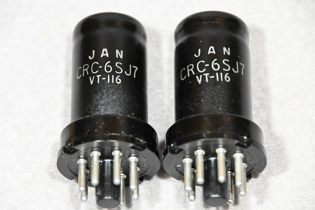 真空管 JAN CRC-6SJ7 (RCA) 2本 _画像2