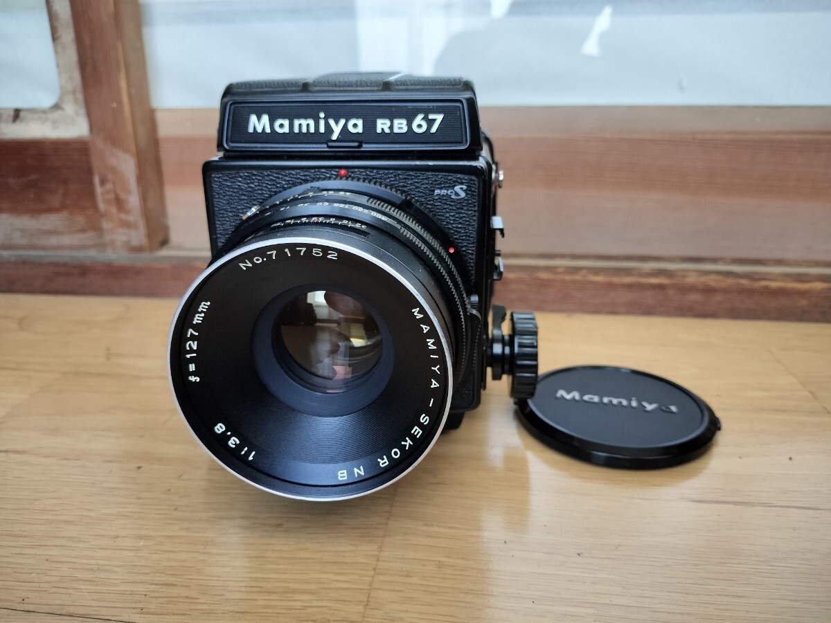 マミヤ Mamiya RB67 Pro S カメラ Sekor NB 127mm f3.8 セット！☆１円～売り切り！！☆
