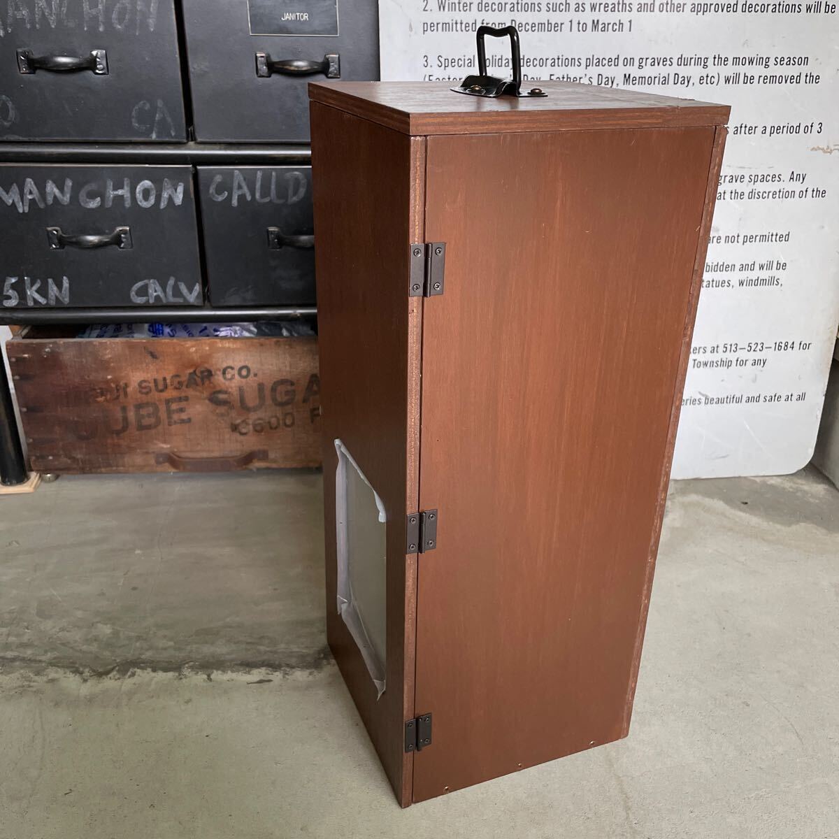 Petromax ペトロマックス HK500専用 木箱 灯油 ランタン 収納ケース　ウッドボックス　ウォールナット 塗装　wooden box 木製　キャンプ_画像7