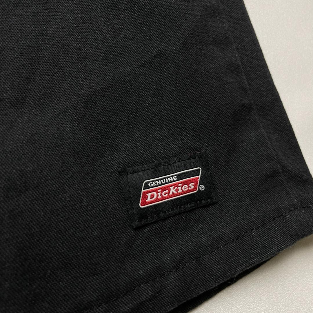 Dickies ディッキーズ ディッキース w42 ハーフパンツ ショートパンツ 半ズボン ワークパンツ 黒 ブラック メンズ 極太 古着 ビッグサイズ
