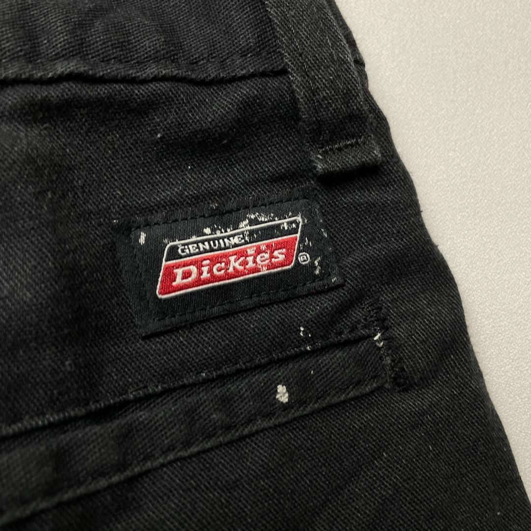 Dickies ディッキーズ ディッキース w42 ハーフパンツ ショートパンツ 半ズボン ワークパンツ 黒 ブラック メンズ 極太 古着 ビッグサイズ_画像5