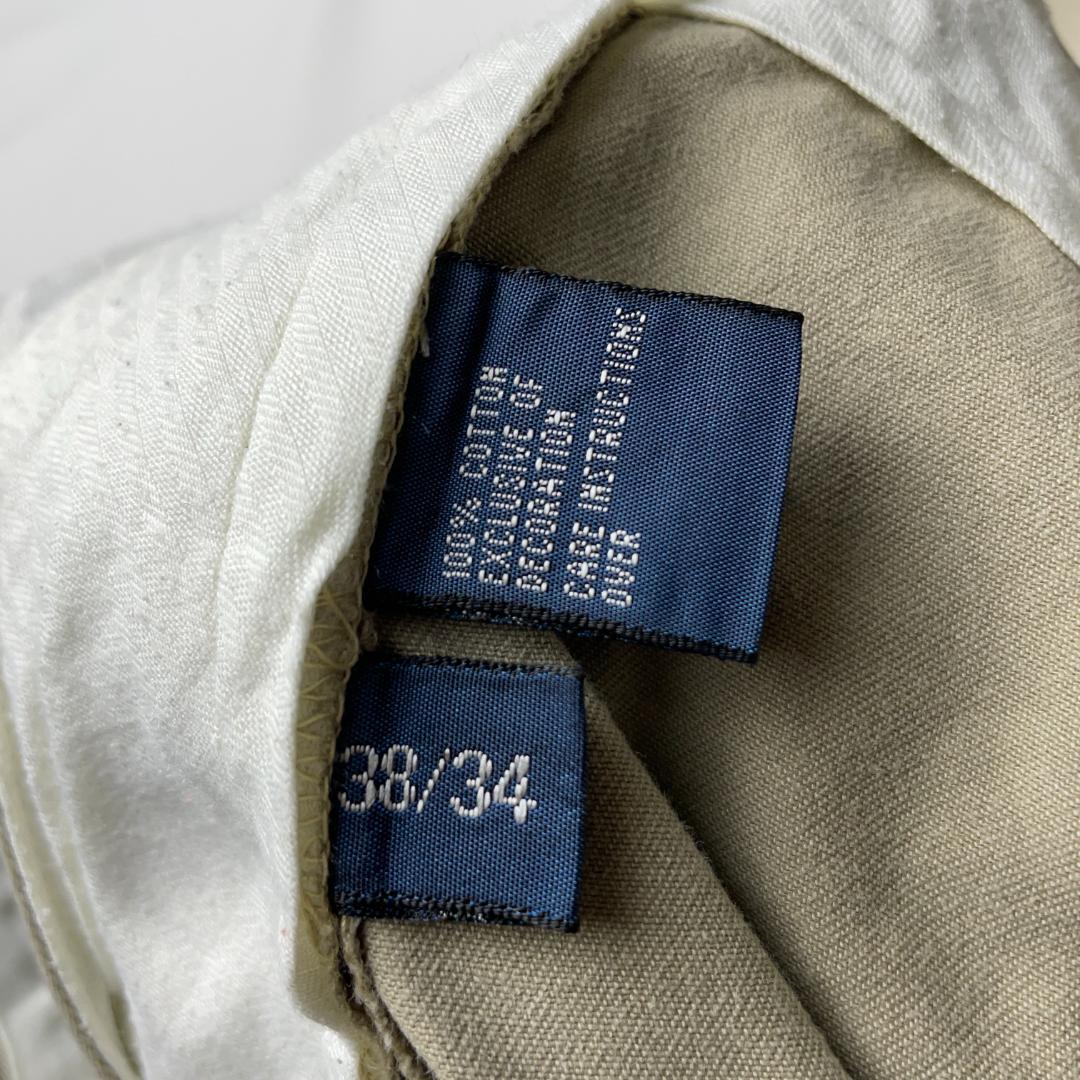 POLO RALPHLAUREN ポロラルフローレン チノパンツ ベージュ w38 POLO RALPHLAUREN ポロラルフローレン チノパンツ ベージュ w38