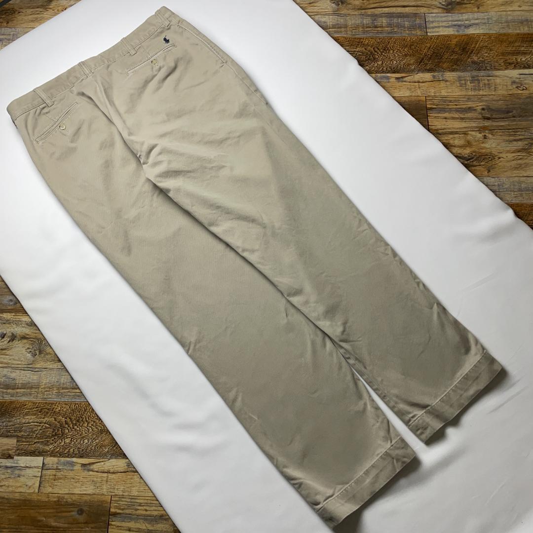 POLO RALPHLAUREN ポロラルフローレン チノパンツ ベージュ w38 POLO RALPHLAUREN ポロラルフローレン チノパンツ ベージュ w38