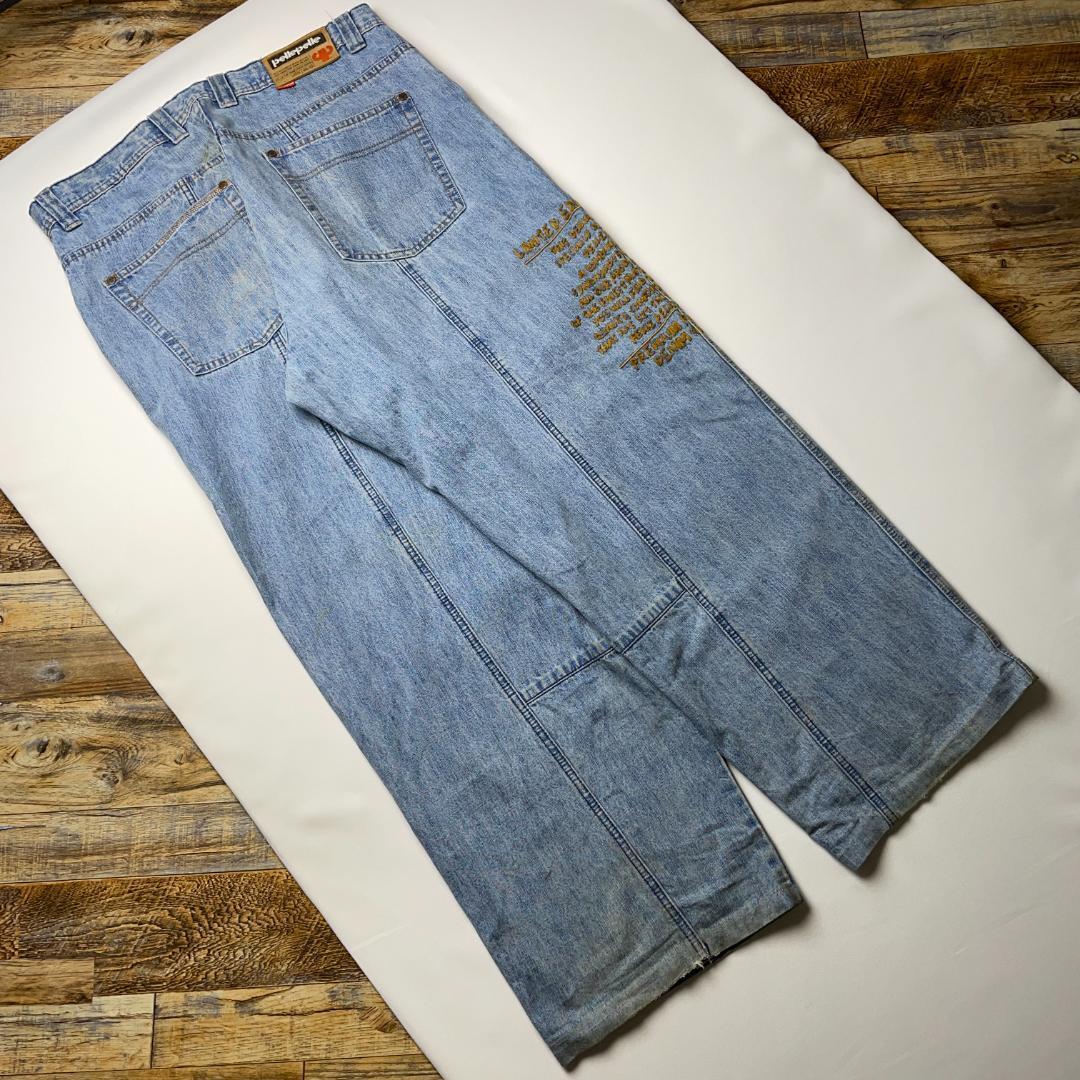 PELLE PELLE ペレペレ バギーデニム バギージーンズ ジーパン G PELLE PELLE ペレペレ バギーデニム バギージーンズ ジーパン G