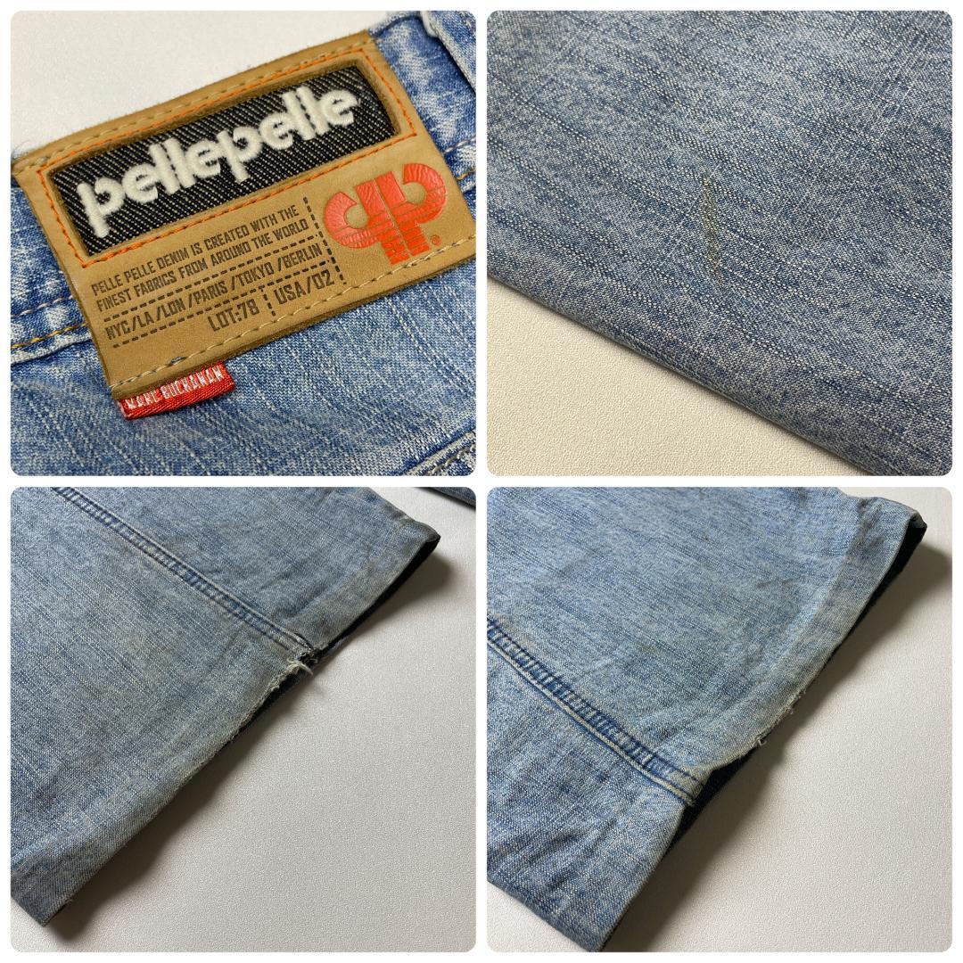 PELLE PELLE ペレペレ バギーデニム バギージーンズ ジーパン G PELLE PELLE ペレペレ バギーデニム バギージーンズ ジーパン G