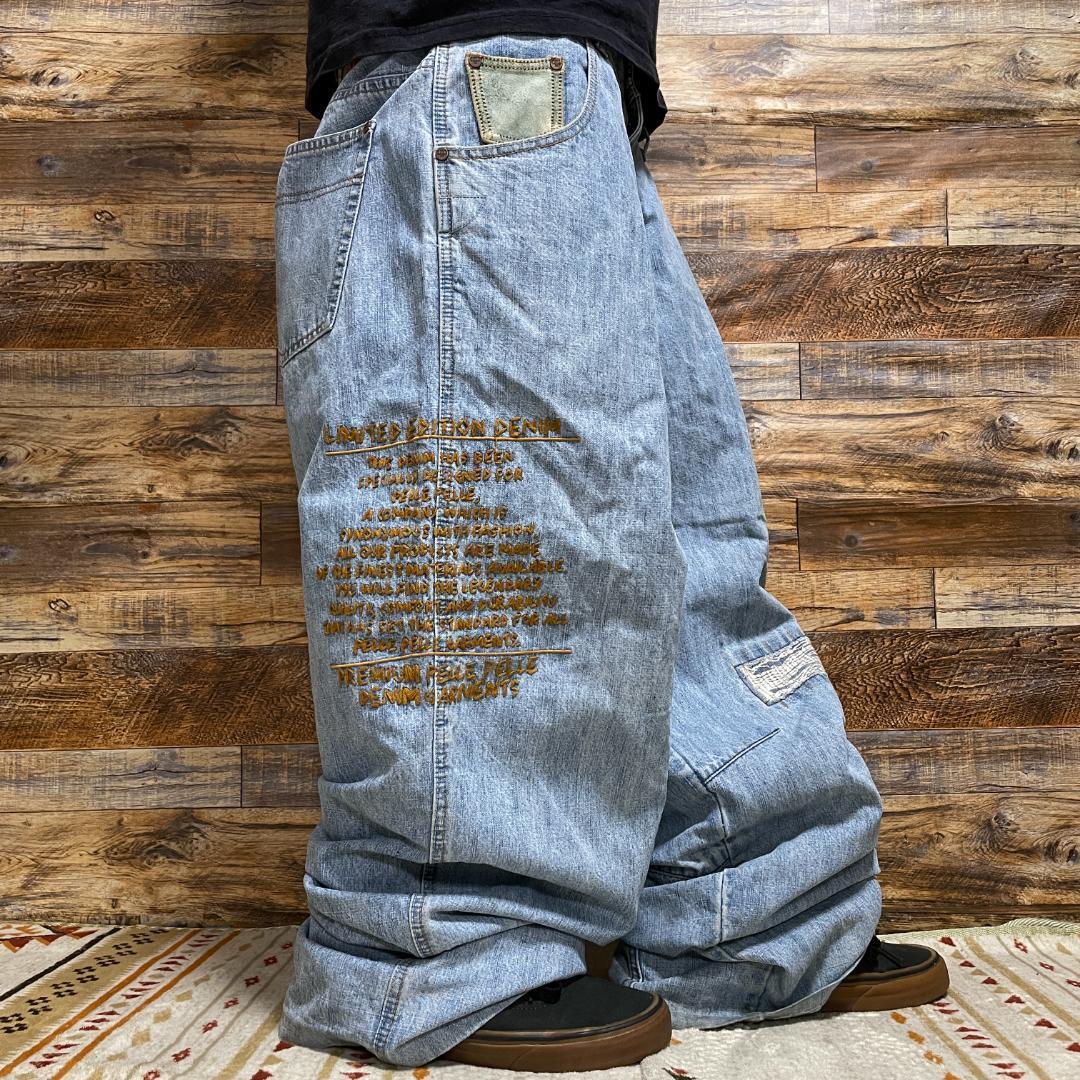 PELLE PELLE ペレペレ バギーデニム バギージーンズ ジーパン G PELLE PELLE ペレペレ バギーデニム バギージーンズ ジーパン G