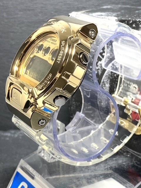 新品 CASIO カシオ 正規品 腕時計 G-SHOCK ジーショック Gショック スケルトン デジタル腕時計 多機能腕時計 クオーツ 20気圧防水 ゴールド_画像4