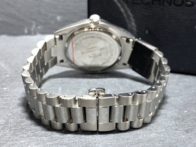 新品 TECHNOS テクノス 腕時計 正規品 アナログ腕時計 クオーツ ステンレス カレンダー 日常生活防水 ビジネス ブラック メンズ プレゼントの画像7