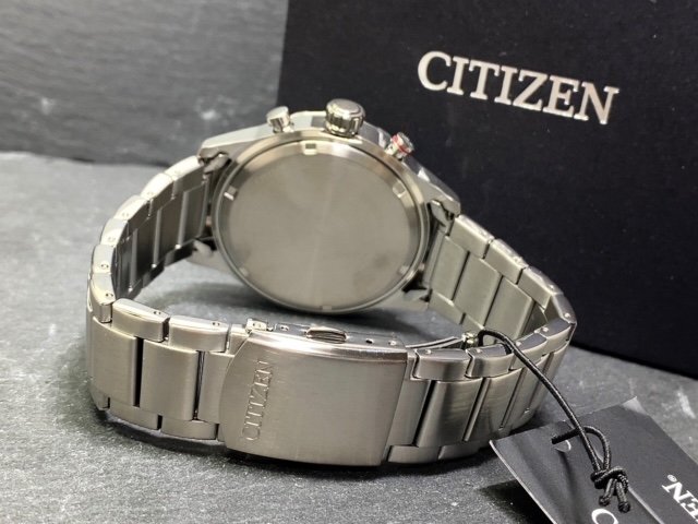 新品 日本未販売 海外モデル CITIZEN シチズン Eco-Drive エコドライブ ソーラー 腕時計 10気圧防水 パワーリザーブ機能 充電不足警告機能_画像8