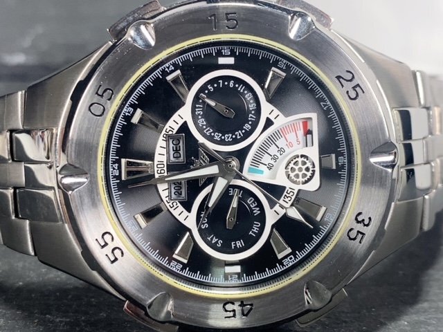新品 正規品 ドミニク DOMINIC 機械式 自動巻き 腕時計 オートマティック カレンダー 5気圧防水 ステンレス ホワイト ブラック プレゼント_画像6