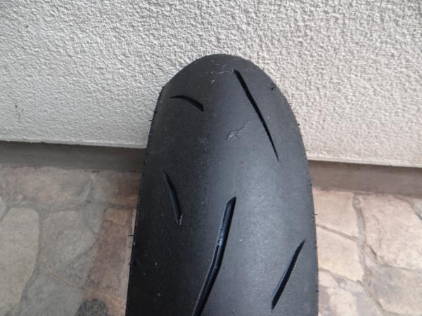 【中古】ダンロップ SPORTMAX α13SP 110/70R17 150/60R17 前後_画像2