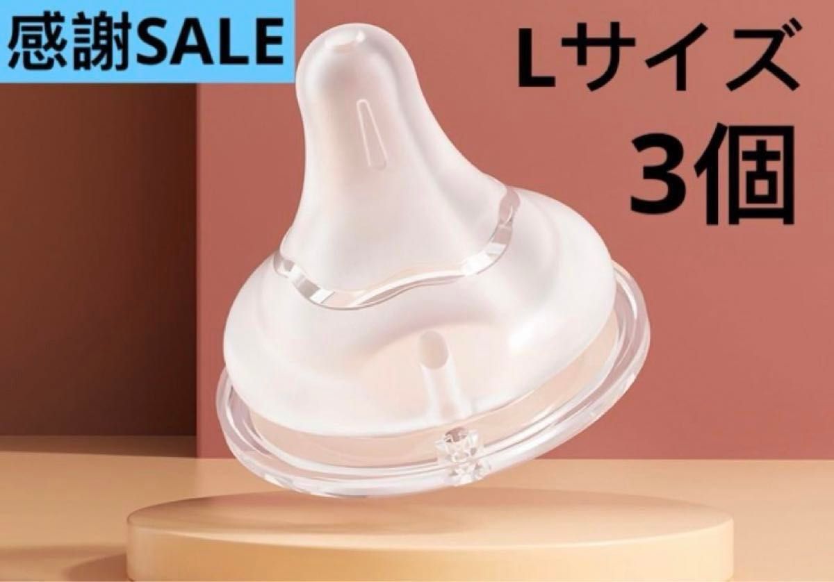 ピジョン母乳実感哺乳瓶用 乳首 互換性 Lサイズ