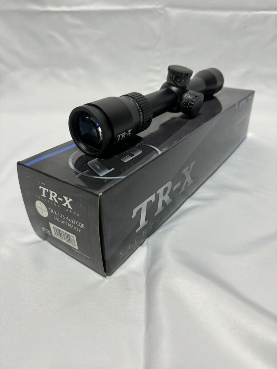  site long TR-X 1.75-4×32 CQB rifle scope SIGHTRON TR-X