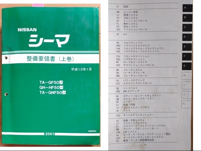 33%割引国内初の直営店 シーマ F50型系 整備要領書(上巻+下巻) 計2冊セット CIMA 古本・即決・送料無料・画像多め 管理№ 90216 クルマカタログ 趣味 本、雑誌、コミック-SOLCALOJA.MED.EC 33%割引国内初の直営店 シーマ F50型系 整備要領書(上巻+下巻) 計2冊セット CIMA 古本・即決・送料無料・画像多め 管理№ 90216 クルマカタログ 趣味 本、雑誌、コミック-SOLCALOJA.MED.EC