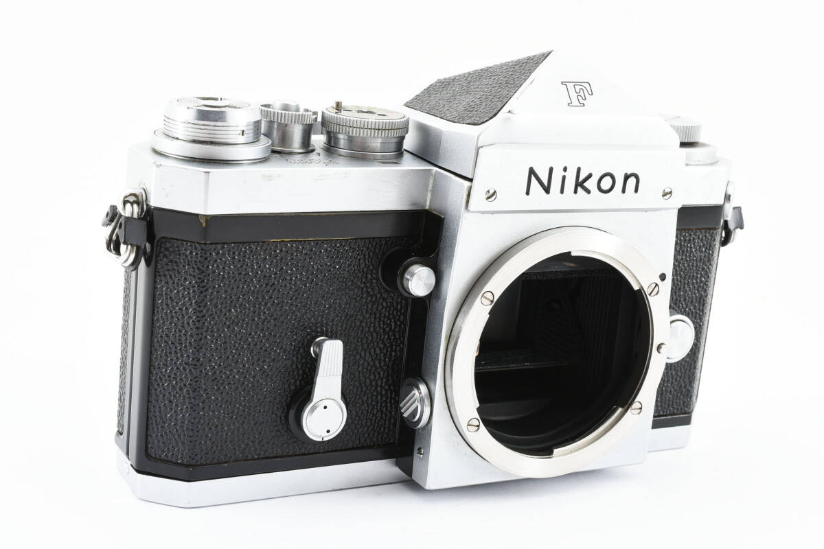 ☆動作正常☆ Nikon F アイレベル シルバー 富士マーク ニコン 一眼レフ フィルム カメラ ボディ_画像3