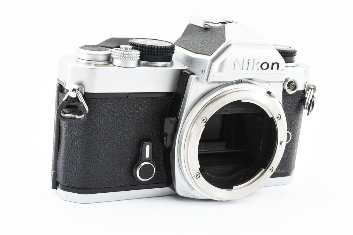 ☆動作正常☆ Nikon FM ニコン フィルム 一眼レフ カメラ シルバー ボディ_画像3