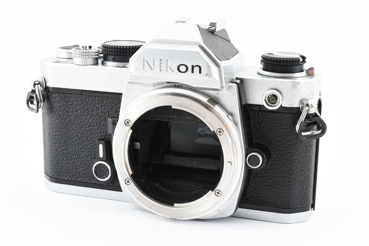 ☆動作正常☆ Nikon FM ニコン フィルム 一眼レフ カメラ シルバー ボディ_画像1