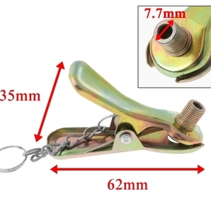 英式バルブクリップ・トンボ口・自転車 空気入れ 空気入れの先・自転車ポンプ ①