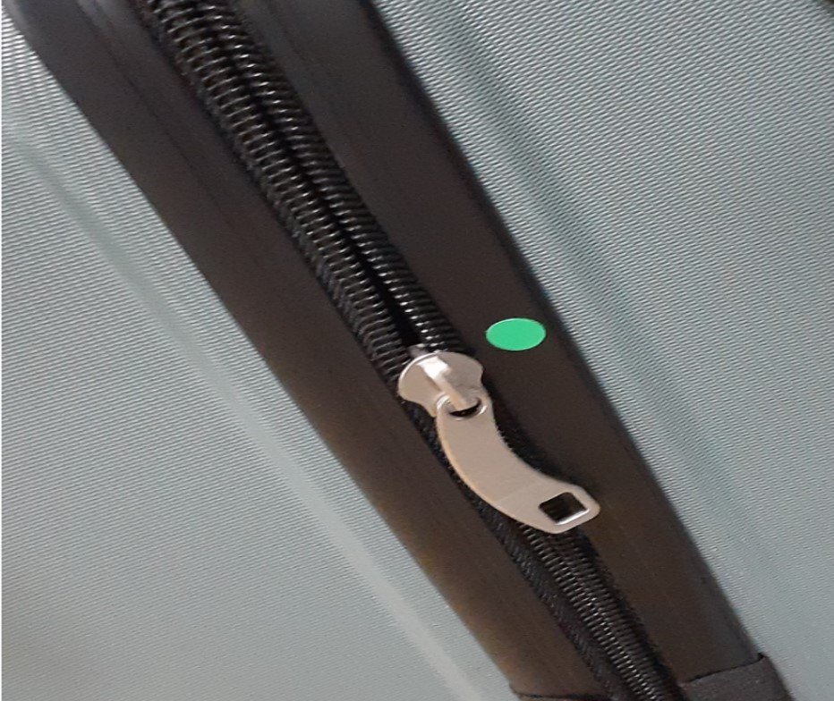 【訳アリ品】スーツケース 大型 キャリーバッグ ーケース 軽量 [TY8098 ファスナータイプ Lサイズ] コバルトグリーン TSAロック [010]_画像2