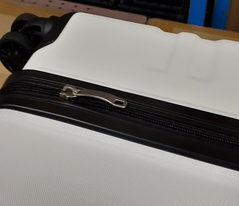 [ перевод есть товар ] чемодан большой дорожная сумка - кейс супер-легкий TY8098 застежка-молния модель L белый большая вместимость 95L TSA блокировка (W)[015]
