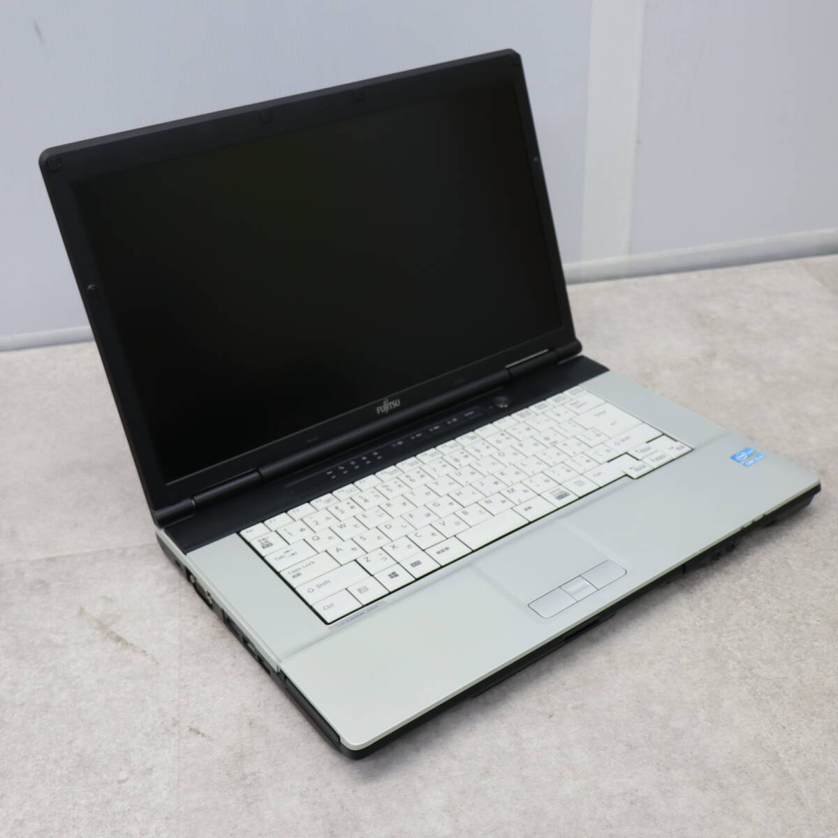 △BIOSの起動と変更OK ｜15.6型 ノートパソコン｜Fujitsu 富士通 LIFEBOOK E742/F Core i5-3320M メモリ4GB HDDなし｜ ジャンク■P1427_画像1