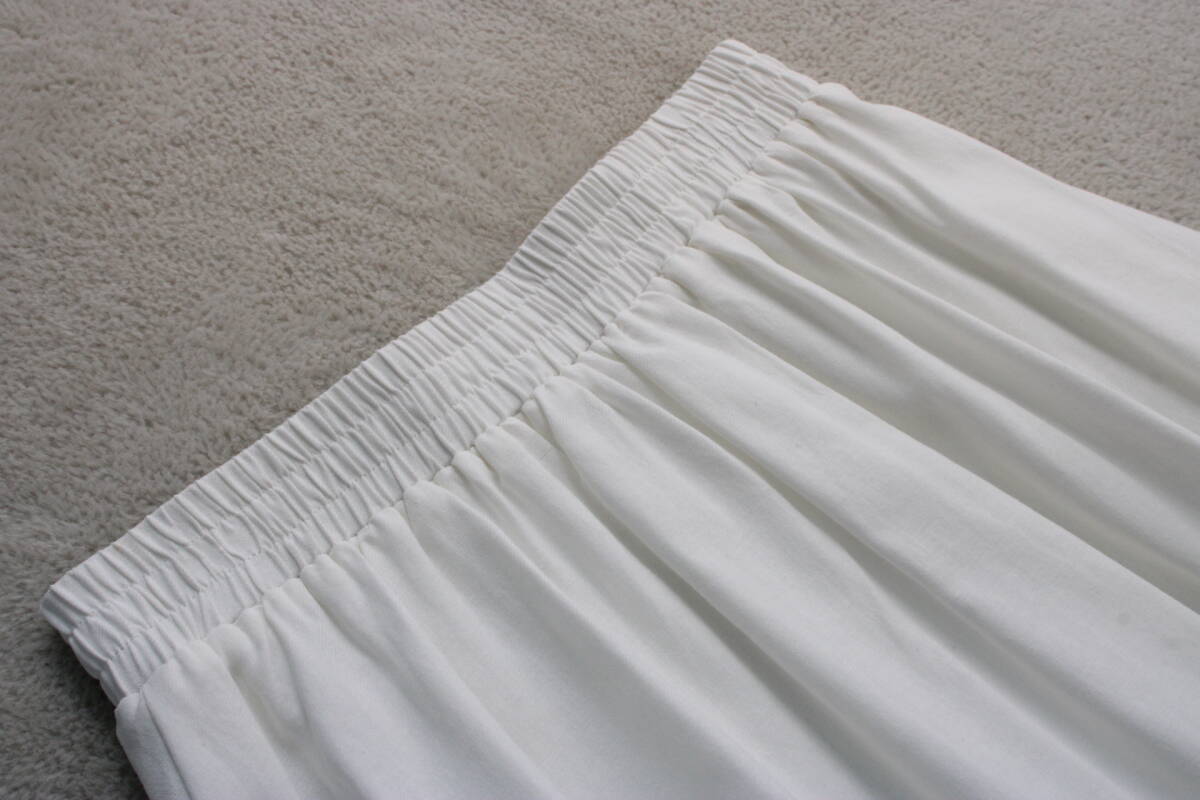 5-211 новый товар талия резина код вышивка gya The - flair юбка F размер 
