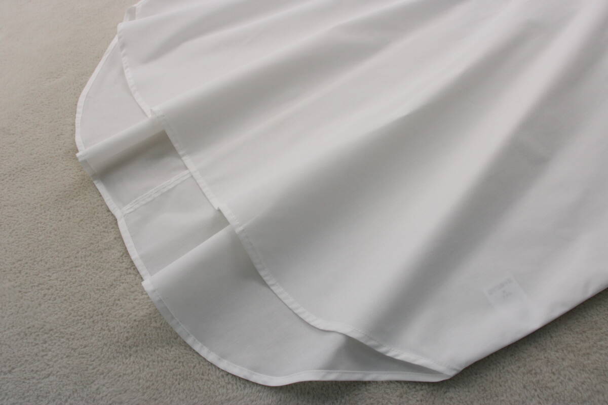 5-349 новый товар подставка gya The -V шея блуза белый M