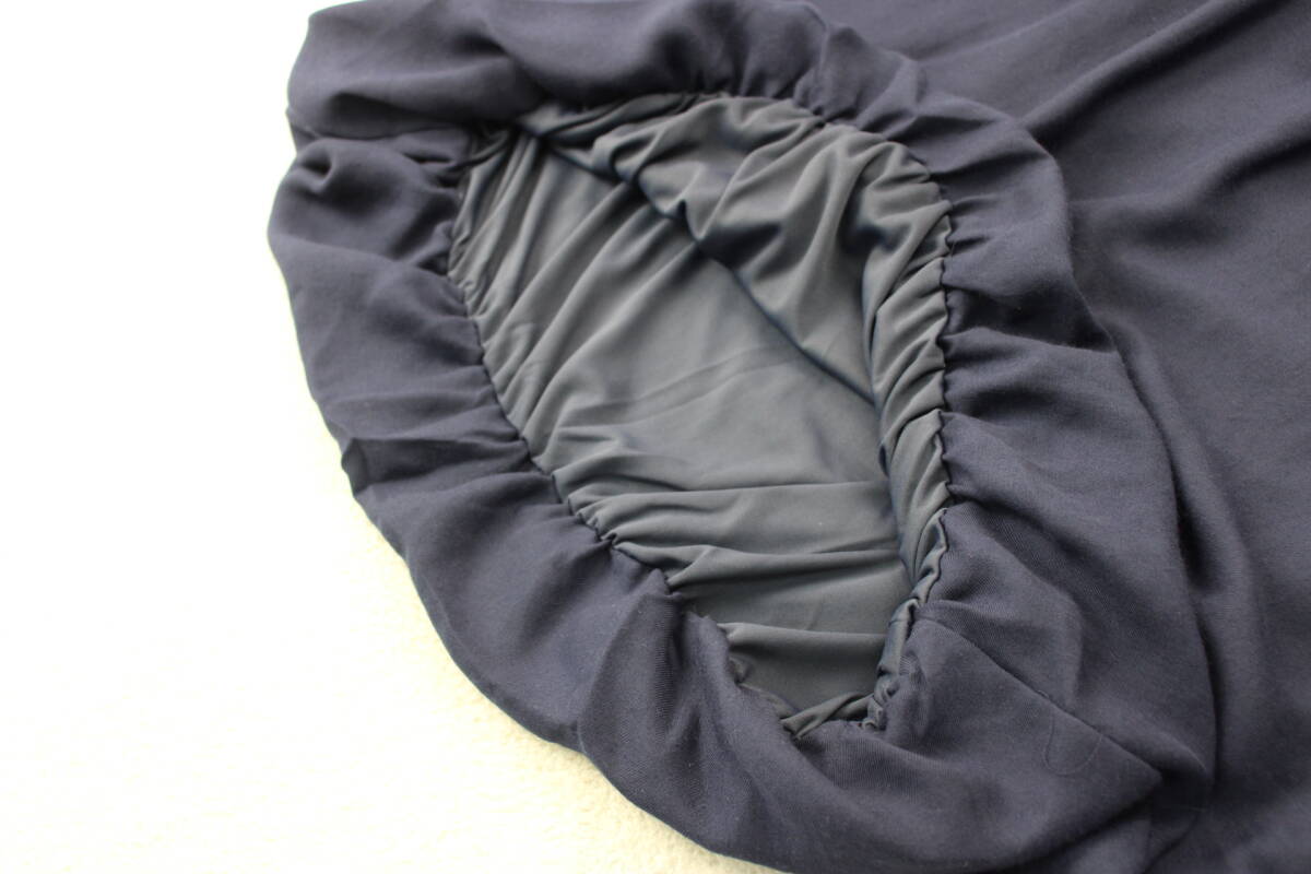 5-363 новый товар задний лента tuck рукав блуза 
