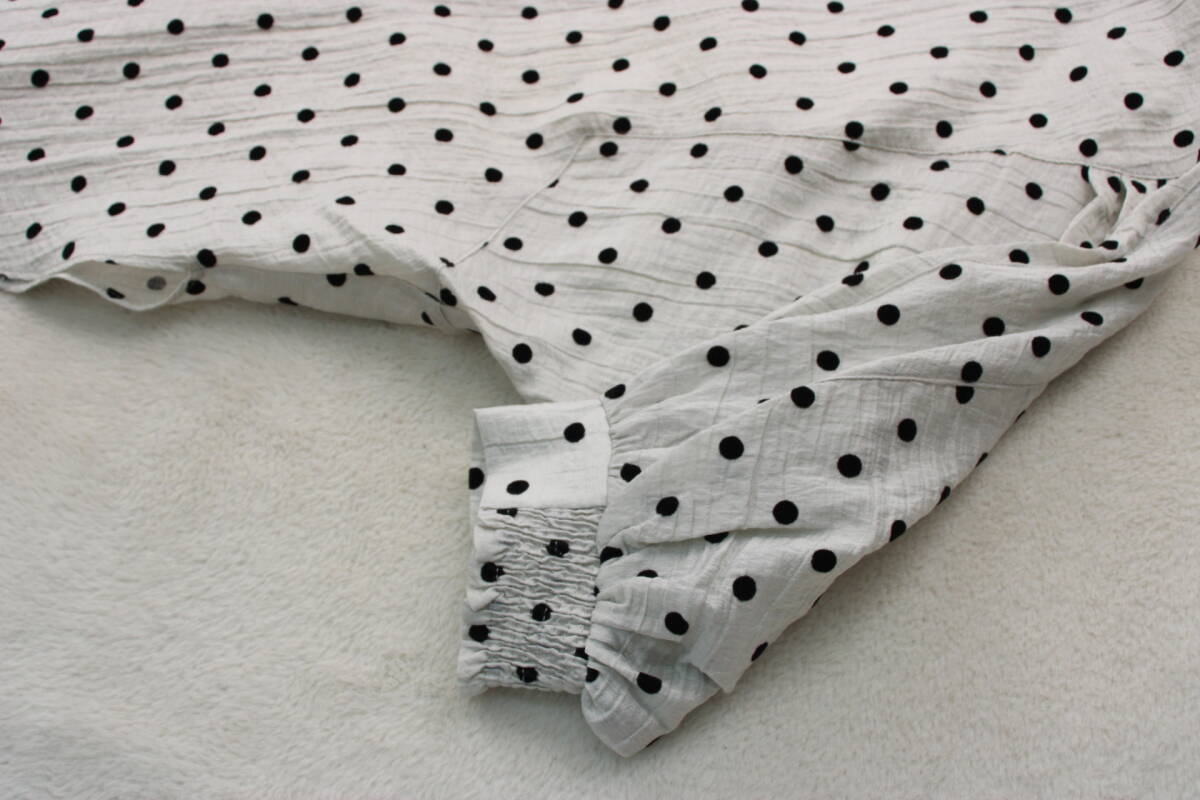 5-533 новый товар точка do Ла Манш блуза F размер обычная цена 12,600 иен 