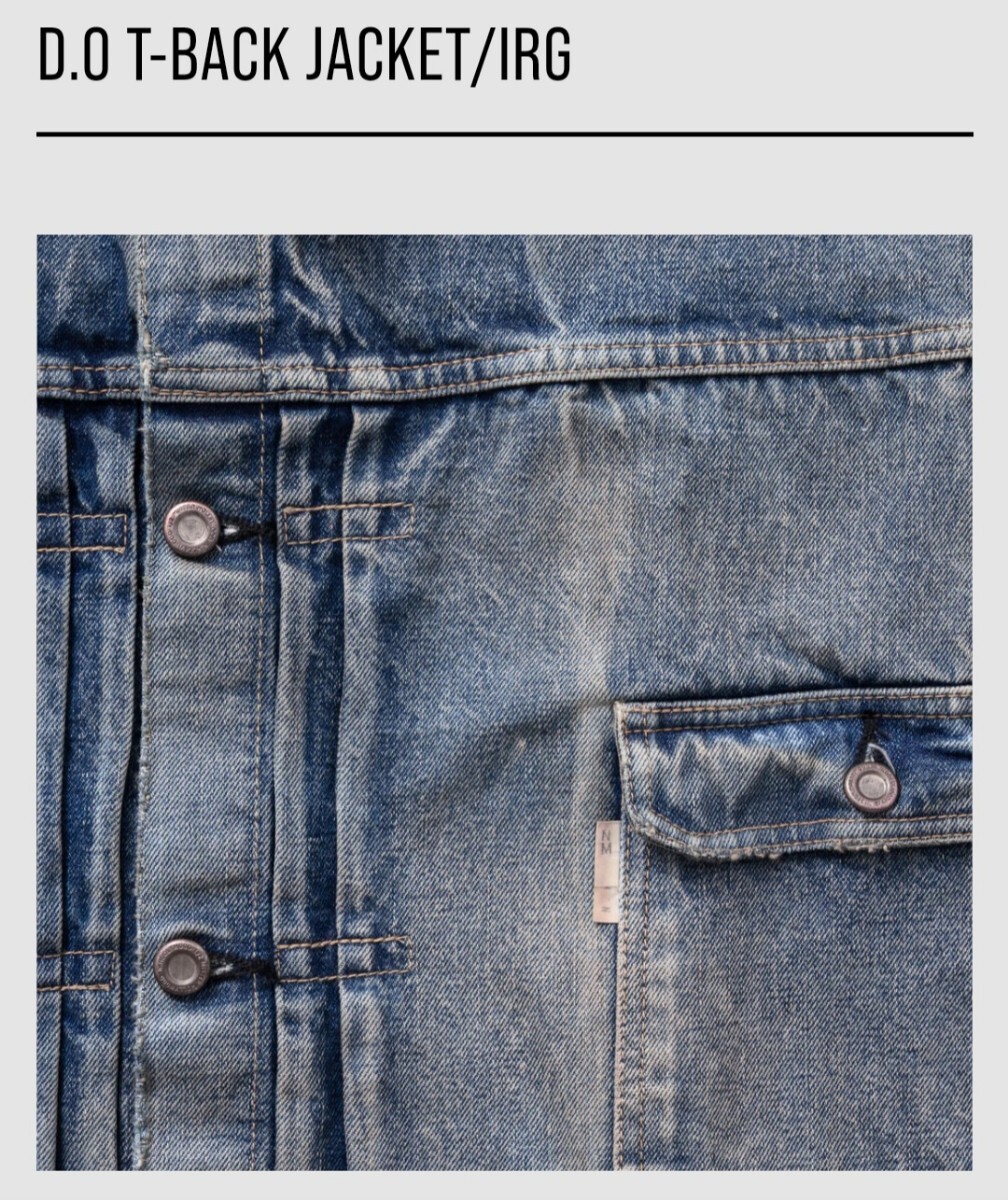 New Manual N HOLLYWOOD D O T-BACK JACKET/IRG 42 尾花大輔 New Manual N HOLLYWOOD D O T-BACK JACKET/IRG 42 尾花大輔