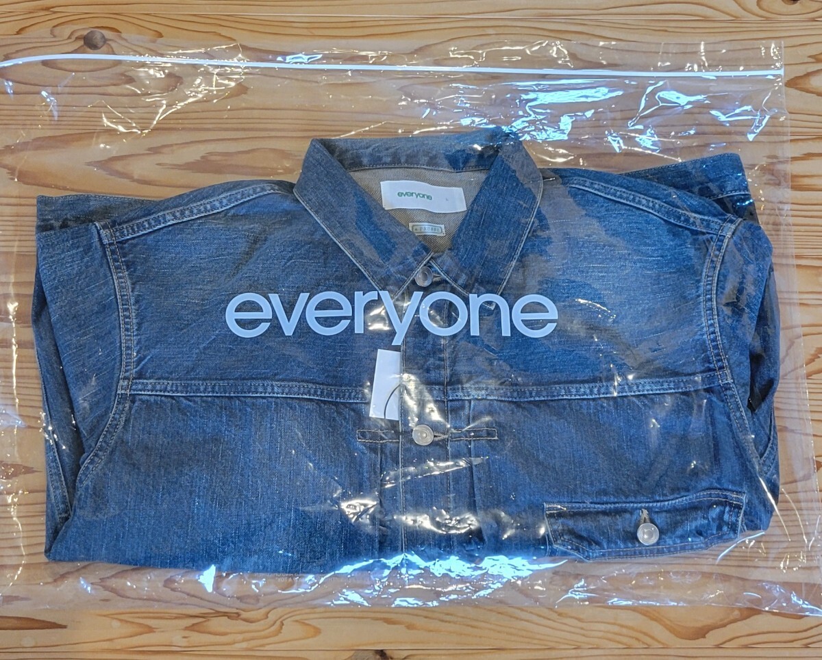 A.PRESSE for everyone 48 L Vintage 1st type Denim Jacket アプレッセ エブリワン T-BACK 新品未使用_画像1