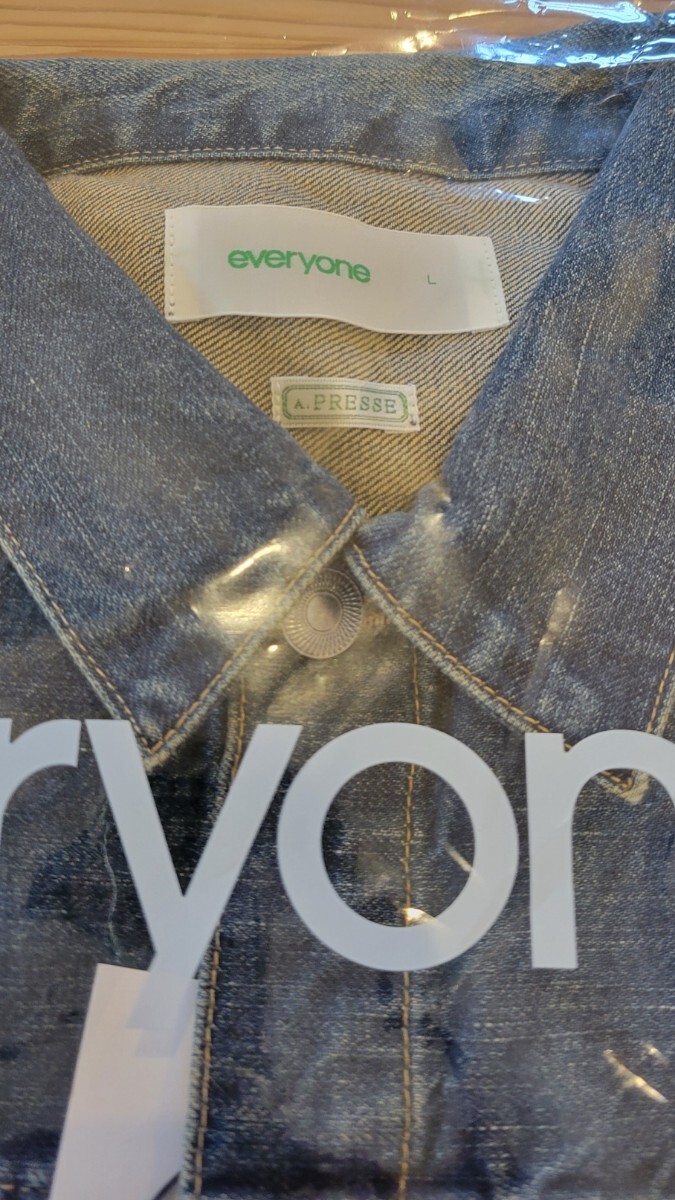 A PRESSE for everyone 48 L Vintage 1st type Denim Jacket A PRESSE for everyone 48 L Vintage 1st type Denim Jacket