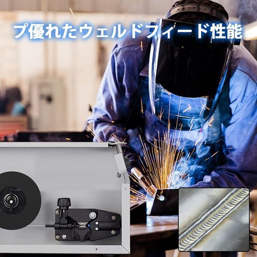 EASYWELDER 、DIYに最適 フラックス入りワイヤー ス溶接ワイヤー、 半自動 1KG * φ1.0mm 84の画像3