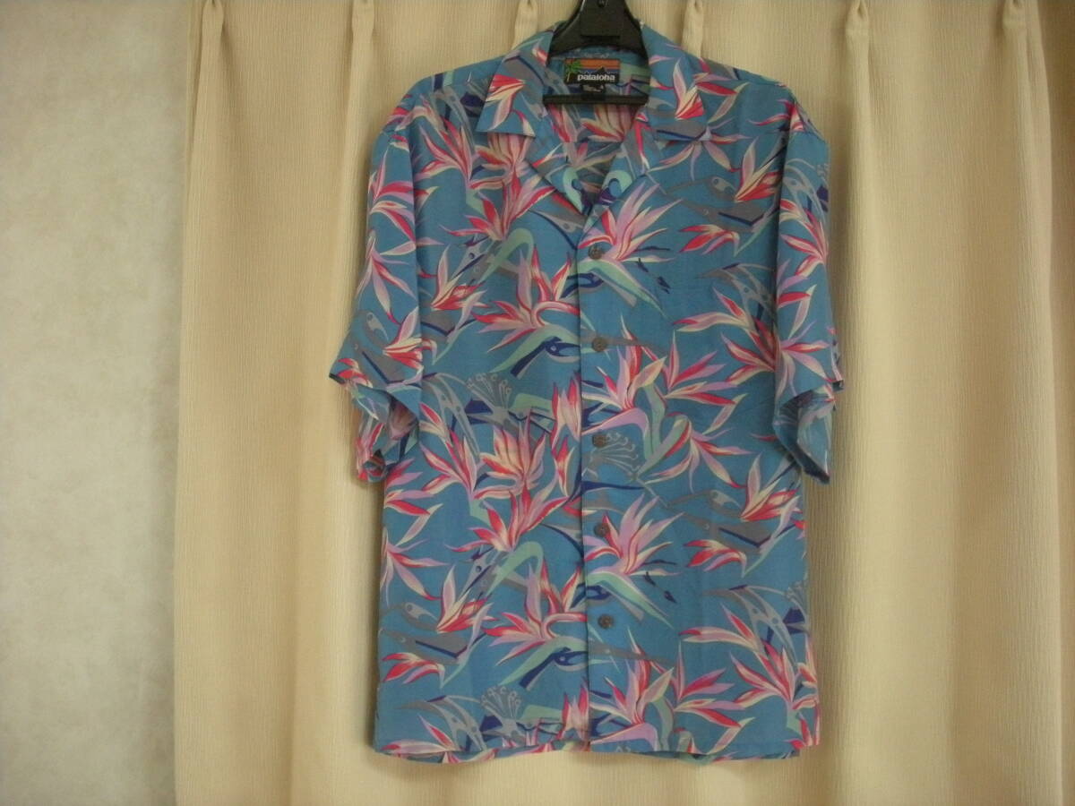 pataloha Patagonia aloha shirt PITON PARADISE piton pala dice Hong Kong made Vintage M size excellent level goods 